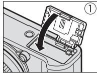 FUJIFILM X-T20 NR + XF 18-55MM - Fermez le couvercle du compartment de la batterie. - 2