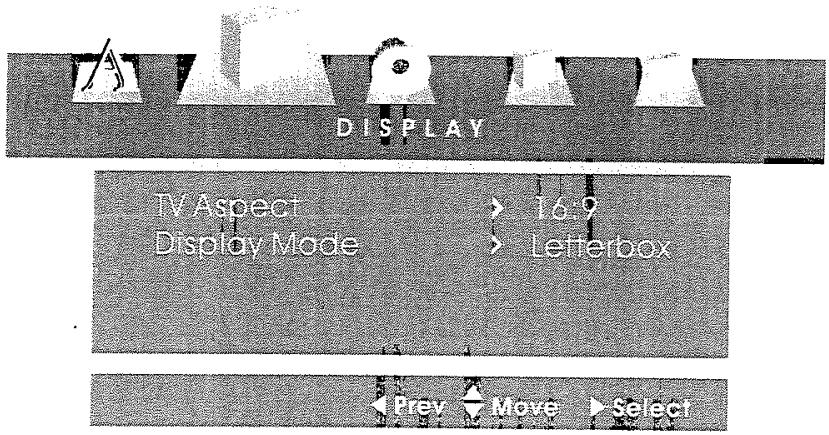 TOKAT LCM-1008 - PARAMETRAGE DU MENU - 1