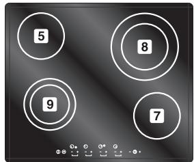 SMEG 264C4140869 - ZONES DE CUISSON - 6