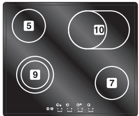 SMEG 264C4140869 - ZONES DE CUISSON - 7