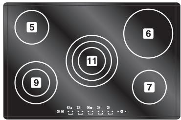 SMEG 264C4140869 - ZONES DE CUISSON - 15