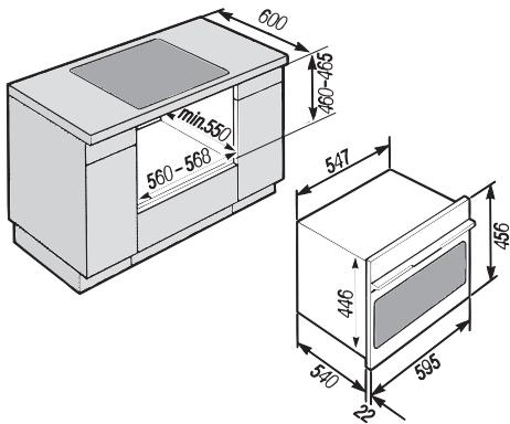 MIELE H 137-1 MB BLANC - Encastrement dans un meuble bas - 1