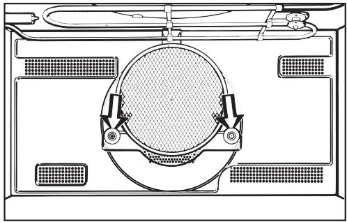 MIELE H 137-1 MB BLANC - Paroi arrête en verre avec filtre à graisses - 1
