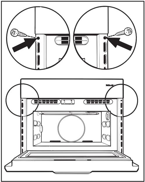 MIELE H 137-1 MB BLANC - Instructions d'encastrement - 1