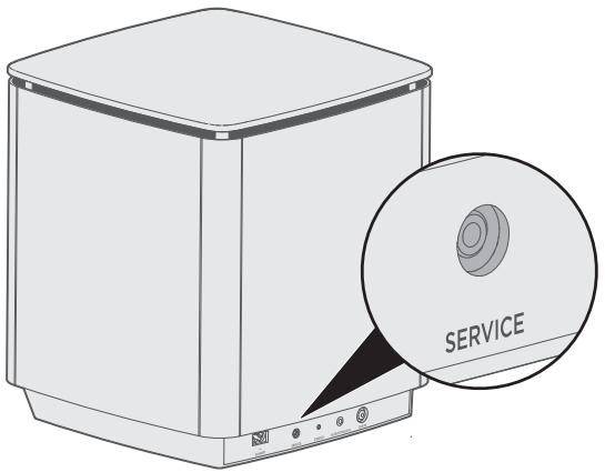 BOSE Acoustimass 300 Black - Connecteur SERVICE - 1