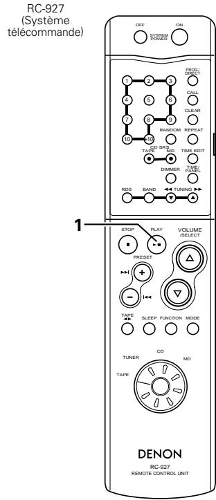 DENON DRR-F101 - Sélection automatique de fonction (lorsque connecté à la série D-F101) - 2