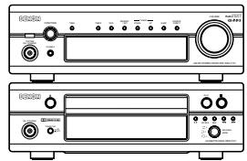 DENON DRR-F101 - REMARQUES: - 2