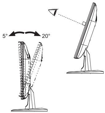 IIVAMA GE2788HS-B1 - RéGLAGE DE L'ANGLE DE VISION - 1