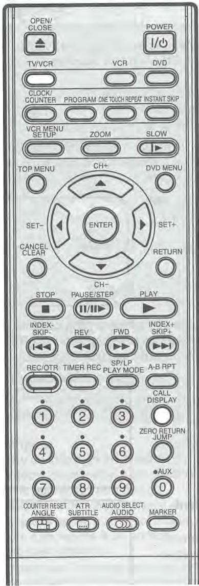 TOSHIBA SD-38VF - Enregistrement avec un cable PERITEL: - 1