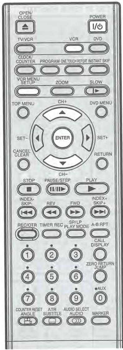 TOSHIBA SD-38VF - Sélection de la langue des affichages écran - 1