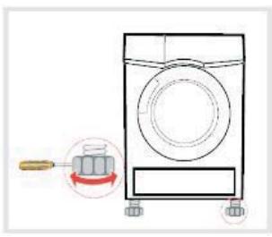 DARRYTHOMSON SECHE-LINGE-POMPE-A-CHALEUR-HTID9HPA - Nivellement - 1