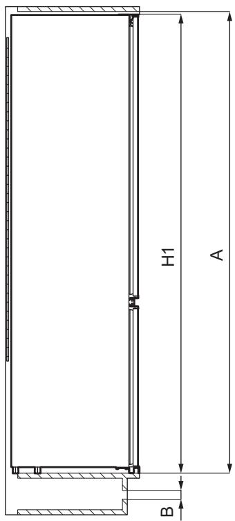 AEG OSC6M181ES - Dimensions - 1