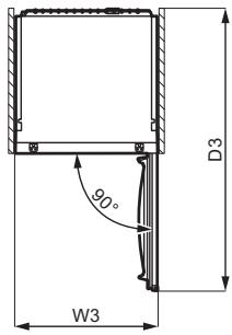 AEG OSC6M181ES - Dimensions - 3