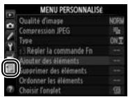 NIKON D4S - Commande MENU - 4