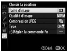 NIKON D4S - Positionner le nouvel élément. - 2