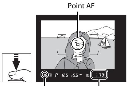 NIKON D4S - Appuyer sur le déclenceur à mi-course (44). - 1