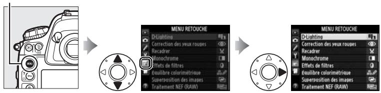 NIKON D4S - Commande MENU - 1