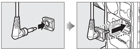 NIKON D4S - Volet UF-2 pour cable avec mini-fiche sté reproduction - 1