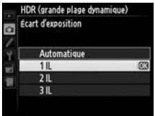 NIKON D4S - Choisir l'écart d'exposition. - 4