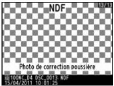 NIKON D4S - Données de réference de correction de la poussière - 1