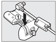 NIKON D4S - Raccorder l'adaptateur secteur. - 1