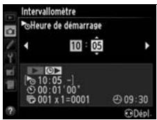 NIKON D4S - Choisir une heures de démarrage. - 4