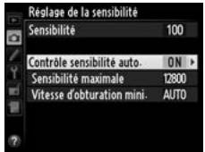 NIKON D4S - Modifier les réglages. - 2