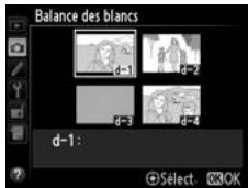 NIKON D4S - Sélectionner un pré-réglage. - 2