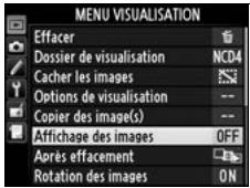 NIKON D4S - Mettre en surbrillance une rubrique du menu. - 2