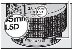 NIKON D4S - Bagues des ouvertures - 1