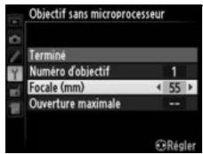 NIKON D4S - Saisir la focale et l'ouverture. - 2
