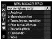 NIKON D4S - Commande MENU - 5