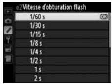 NIKON D4S - e2 : Vitesse d'obturation flash - 1