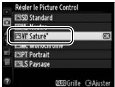 NIKON D4S - Modifications des Picture Control d'origine - 1