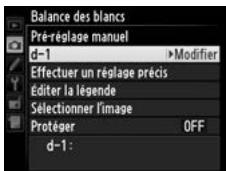 NIKON D4S - Choix d'un pré-réglage de la balance des blancs - 1