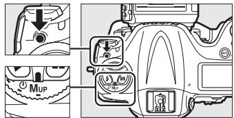 NIKON D4S - Sélectionner le mode levée du miroir. - 1
