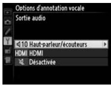 NIKON D4S - Options de lecture des annotations vocales - 1