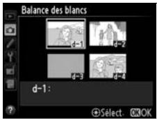 NIKON D4S - Sélectionner un pré-réglage. - 2