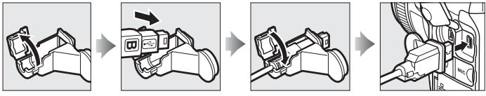 NIKON D4S - V Attachede cableUSB - 1