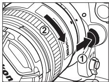 NIKON D4S - Retrait de l'objet - 1