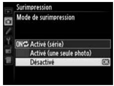 NIKON D4S - Interrompre les surimpressions - 1