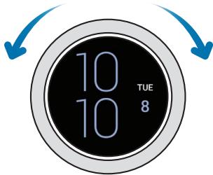 SAMSUNG GW4 - Disposer les éléments à l'écran - 2