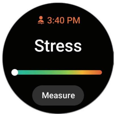 SAMSUNG GW4 - Mesurer manuellement votre niveau de stress - 1