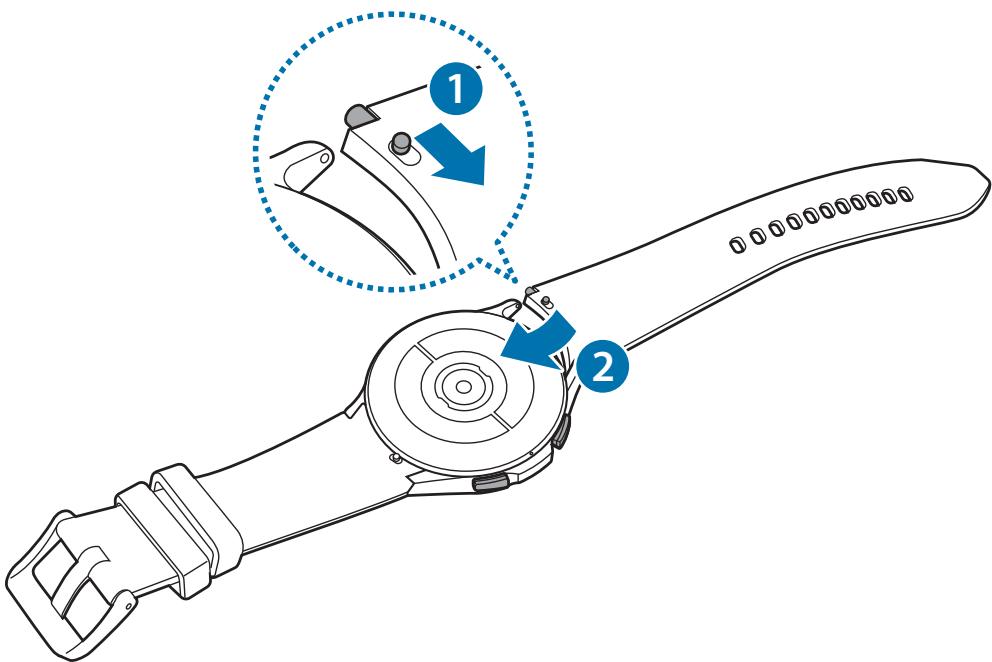 SAMSUNG GW4 - Attacher le bracelet - 4