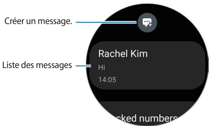 SAMSUNG GW4 - Envoyer des messages - 1