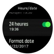 SUUNTO 3 MOSSGREY - Réglage des paramètres - 4