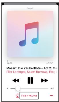YAMAHA WX-051 - Lisez un fichier de musique. - 1