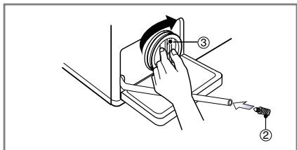 LG-GOLDSTAR WD-14318FDK - Le filtrde la pompe de vidange - 4