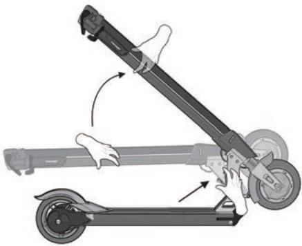 INMOTION L8F - - Déplier votre trottinette électrique L8 - 1