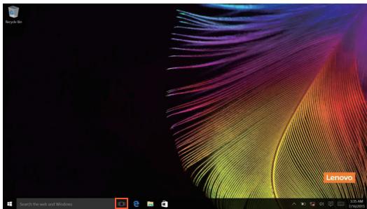 LENOVO IDEAPAD 350-17IKB 81DKOO3SEFR - Mode Task view (Affichage des tâches) de la barre des tâches - 1